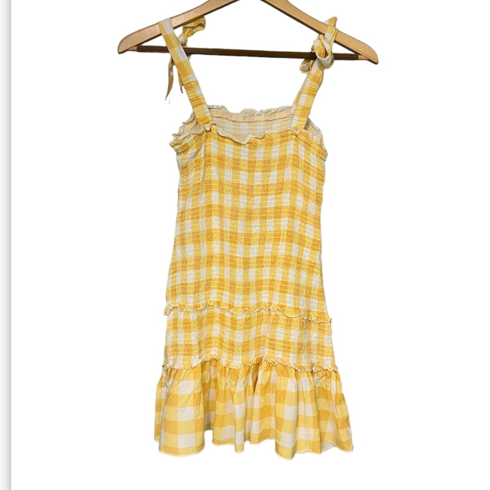 Sincerely Jules Gingham mini dress. - Picture 3 of 4